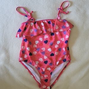 SALE 5/$20 SHEIN Toddler Pink Heart Bathing Suit